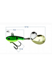 Miracle Fish 3D minnow pop walker 15g