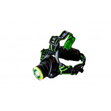 LED galvas lukturis ar zoom funkciju