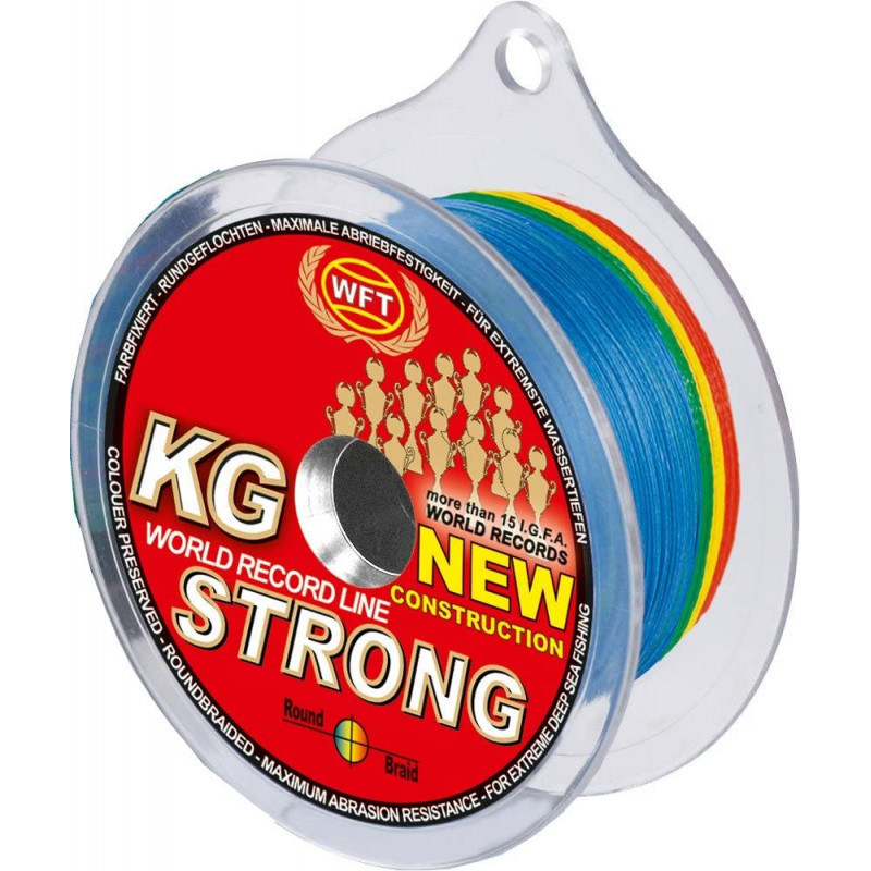 WFT KG Strong Multicolor 0.22mm 32kg 540m pītā aukla