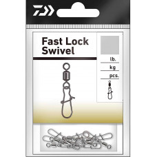 Daiwa sakabe ar griezuli Fast Lock Swivel