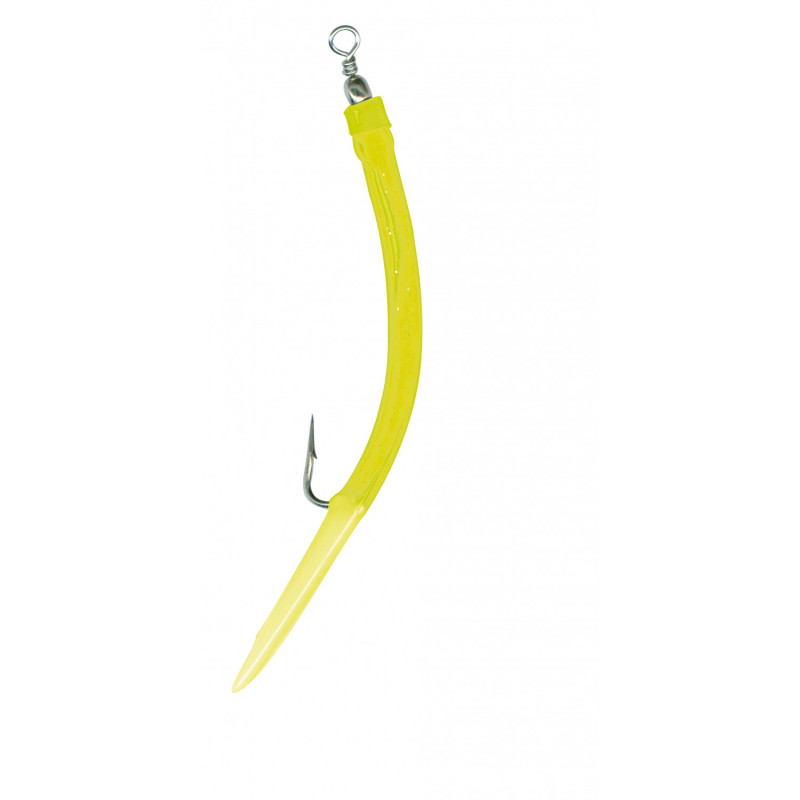 Pipari Norvēģijai, garums 18cm, āķa izmērs 10/0 Yellow