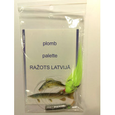 Vietēja meistara roku darbs - māneklis Plomb palette