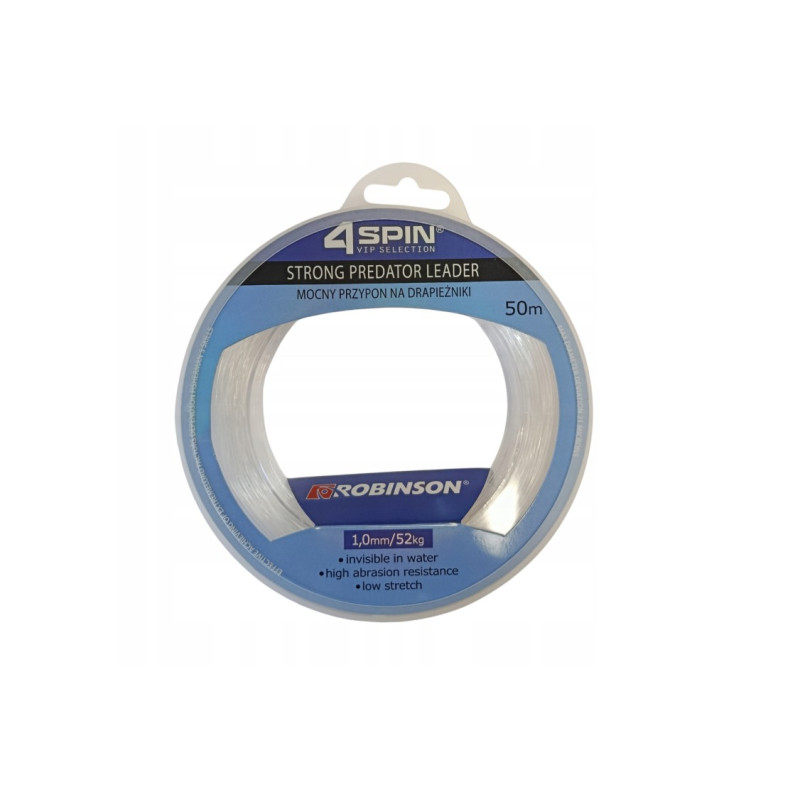 Robinson 4Spin pavadu materiāls 50m 0,9mm/ 41kg un 1mm/ 52kg