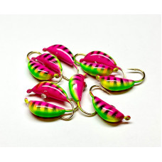 Volframa banāns ar kristāliņu 2g 005