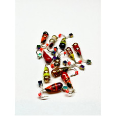 Vietēja meistara bezmotiļa mormiškas ar kubiciņu 0.84g