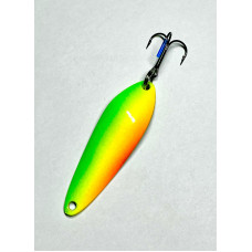 Jaunums Quantal Lake ‘’Tempestus’’ 65mm/18g lašu šūpiņi UV krāsās c002