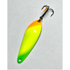 Jaunums Quantal Lake ‘’Tempestus’’ 65mm/18g lašu šūpiņi UV krāsās c006