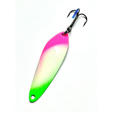 Jaunums Quantal Lake ‘’Tempestus’’ 65mm/18g lašu šūpiņi UV krāsās c007