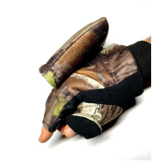 Silti ziemas atlokāmie makšķerēšanas cimdi ar magnētu aizdari L - XL