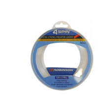 Robinson 4Spin pavadu materiāls ar fluorokarbona pārklājumu 50m 0,9mm/ 46kg un 1mm/ 58kg