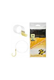 Miracle fish āķi ar pavadiņām Chinu #6 #8 #10