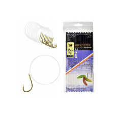 Miracle fish āķi ar pavadiņām Aji #6 #8 #10