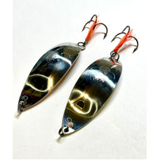 Meistara J.Sīpola vizuļi divpusējie kniedētie lielie 17g un 18g- roku darbs