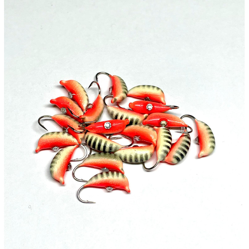 Volframa banāns ar kristāliņu 003