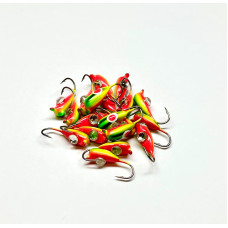 Volframa banāns ar kristāliņu 005