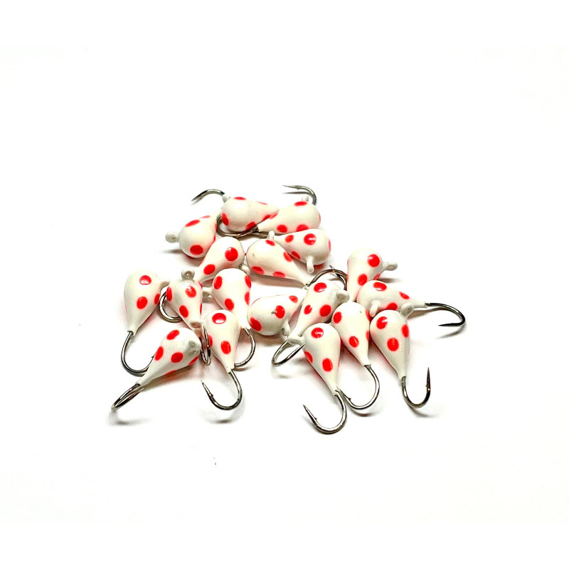 Volframa mormiška balta ar košiem punktiem