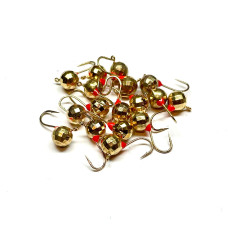 Volframa diskobumba ar cilpu zelta krāsā