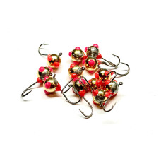 Volframa mormiška zelta ar sarkaniem sveķa pinktiem