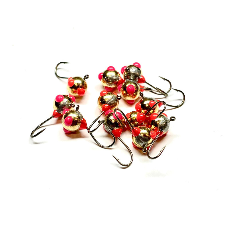 Volframa mormiška zelta ar sarkaniem sveķa pinktiem