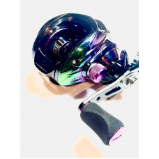 Miracle Fish multiplikatora spole AK Right hameleona krāsa.