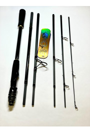 WFT Penzill Leaf Travel spin 2,20m 7-38g 6 daļīgs spinings ceļotājiem