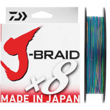 Daiwa J-Braid X8 multicolor 150m