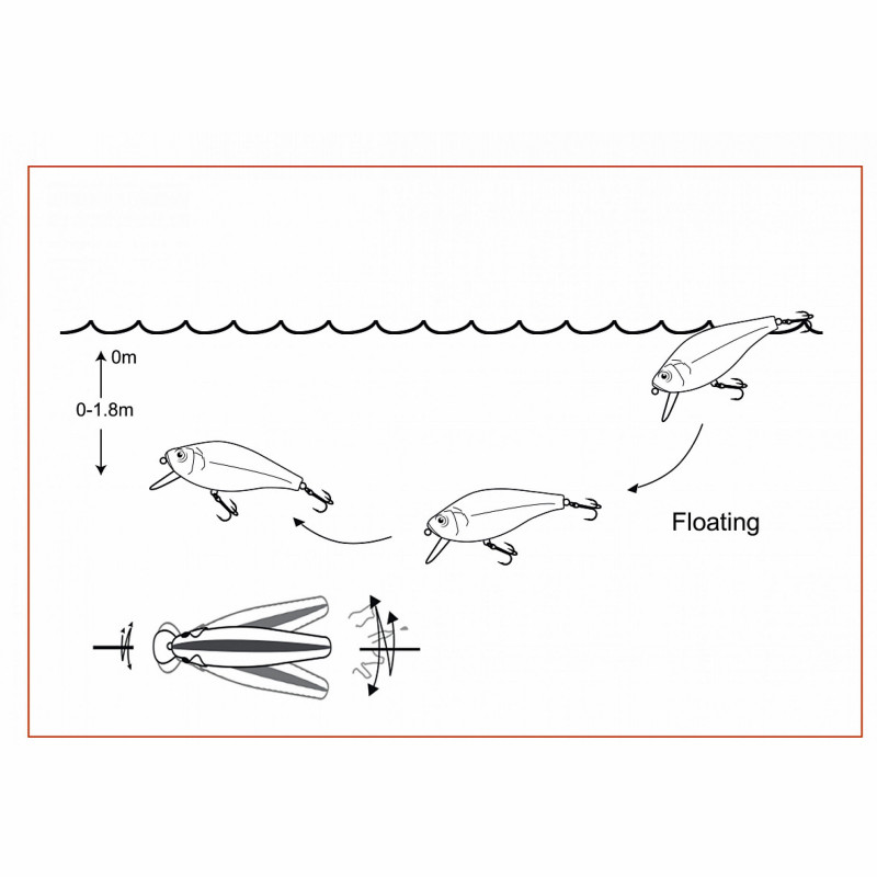 Voblers Cormoran COR F5 6cm 6,5gr