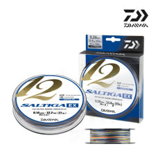 Daiwa Saltiga 12 Braid EX 0.33mm 39.7kg 600m 12 dzīslu pīta aukla