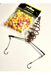 Vietējā meistara feeder un gruntsmakšķerēšanas sistēma 25gr