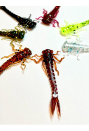Silikona māneklis spāre (Dragonfly) 2'' ( 5cm )