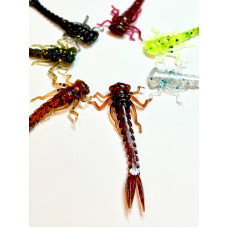 Silikona māneklis spāre (Dragonfly) 2'' ( 5cm )