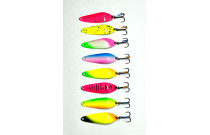 ‘’Tempestus’’ 65mm/18g lašu šūpiņi UV krāsās