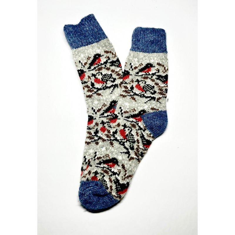 Siltas vilnas zeķes 38-44 izmērs 03