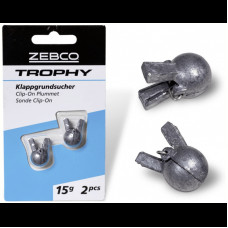 Zebco clip on svina atsvari. 10gr un 15gr