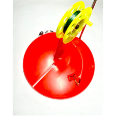 Pirs Master ziemas ūda 190mm aprīkota ar pīto auklu